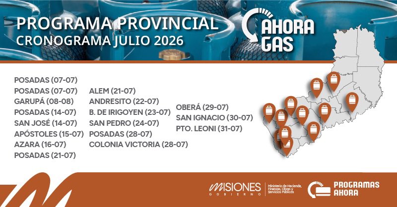 Durante julio el programa Ahora Gas continúa recorriendo la provincia 3 Durante julio el programa Ahora Gas continúa recorriendo la provincia imagen-2