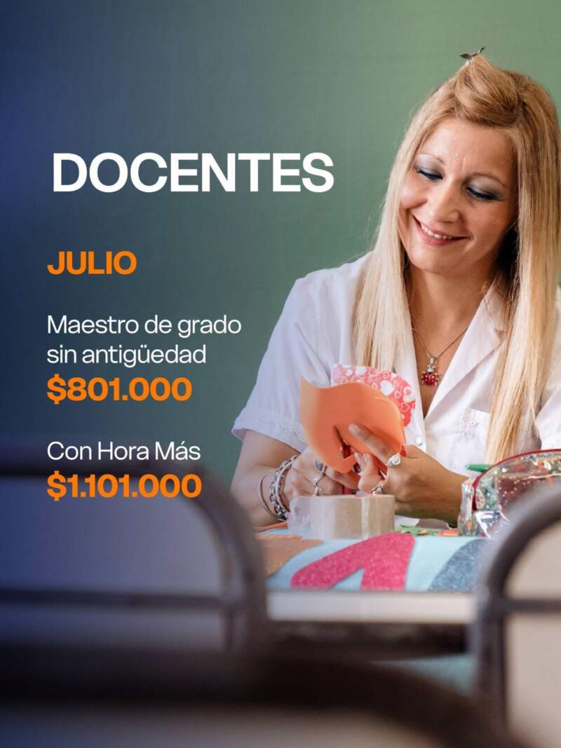 Safrán destacó los anuncios de incrementos salariales a estatales provinciales "en un contexto de caída de ingresos reales a nivel país" imagen-6