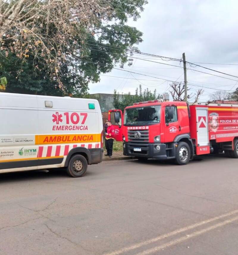 Bomberos asistieron a un adulto mayor con discapacidad tras una caída en su vivienda imagen-12