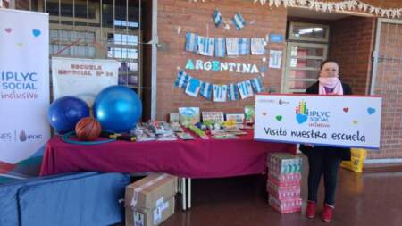 IPLyC Inclusivo entregó materiales didácticos y recreativos a una escuela especial de Santo Pipó imagen-11