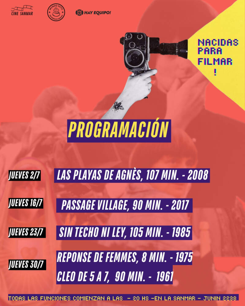 La Asociación Cultural Sanmartiniana inauguró el ciclo de cine feminista “Nacidas para Filmar”: la programación tendrá lugar todo el mes de julio  imagen-2