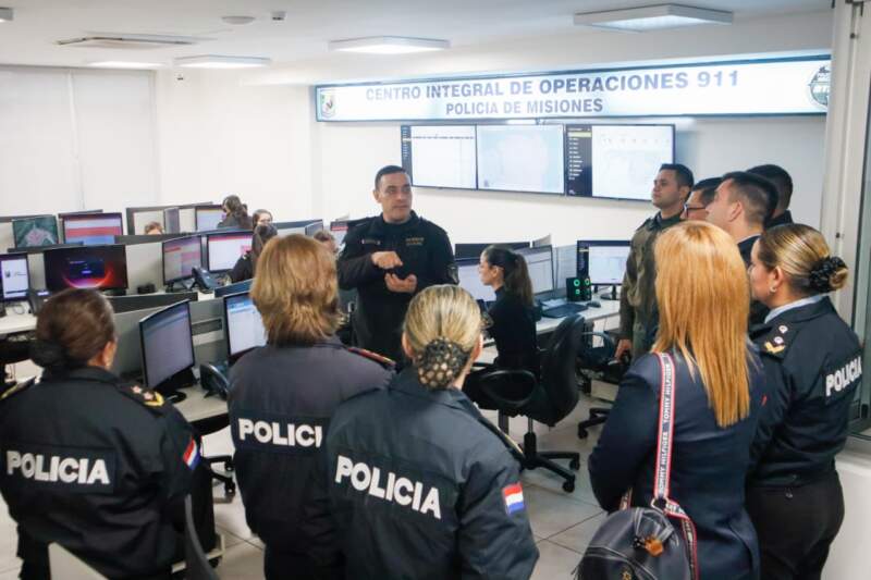 Altos mandos de la Policía del Paraguay se capacitaron en Misiones en el uso de tecnología de vanguardia aplicada a la seguridad ciudadana imagen-2