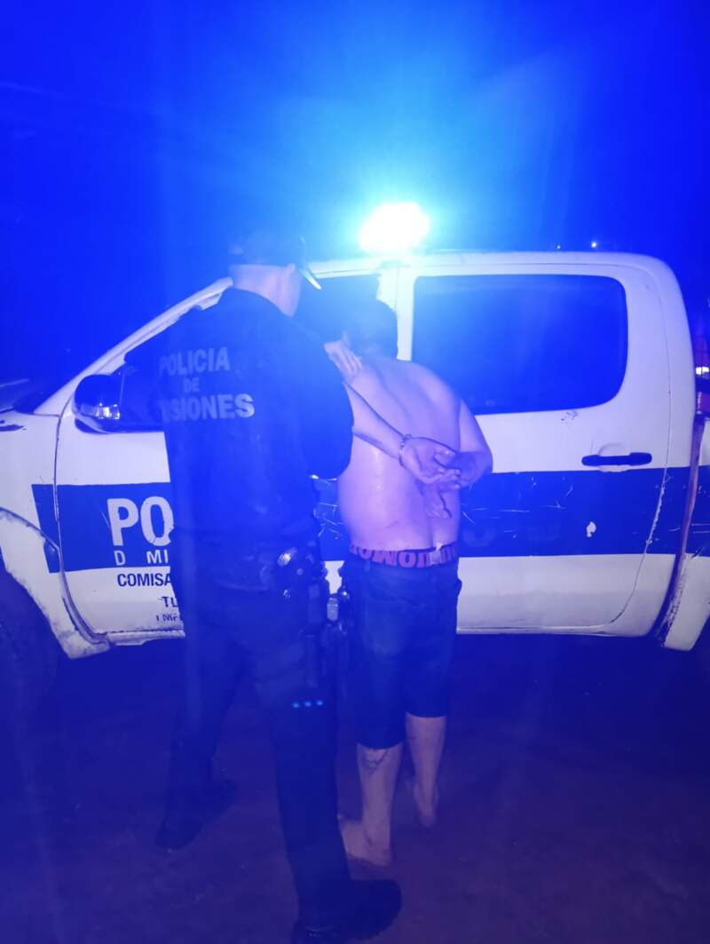 Policías rurales escucharon gritos de auxilio en una chacra y detuvieron a un brasileño armado dentro de una vivienda imagen-2