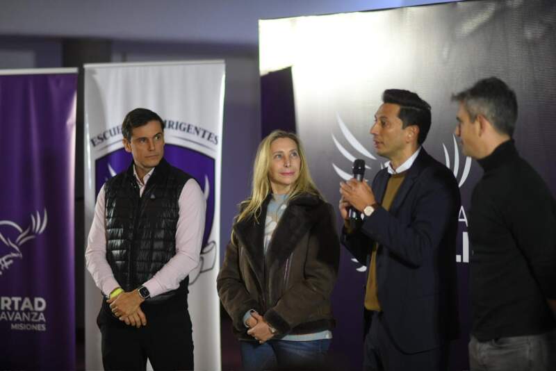 Con Karina Milei y Martín Menem, La Libertad Avanza lanzó en Misiones su Escuela de Dirigentes imagen-6