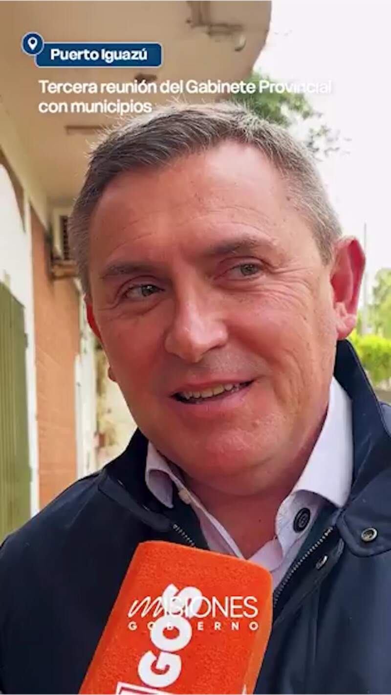 Carlos Sartori, por la reunión de Gabinete con Intendentes en Puerto Iguazú: "Este método nos permite articular acciones de cercanía y tener un gobierno eficiente" imagen-4