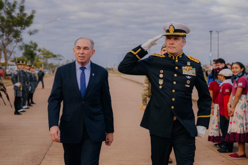 Posadas conmemoró el Día de la Independencia con un emotivo acto patrio en Itaembé Guazú imagen-2