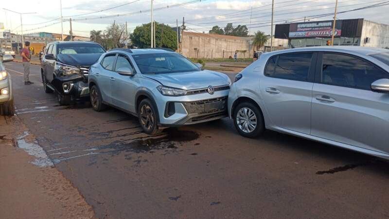 Triple choque en Posadas: una mujer resultó lesionada y fue hospitalizada imagen-12