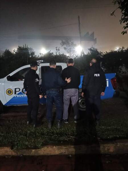 Trasladaron a Entre Ríos al prófugo por una causa de violencia de género capturado en Villa Bonita imagen-11