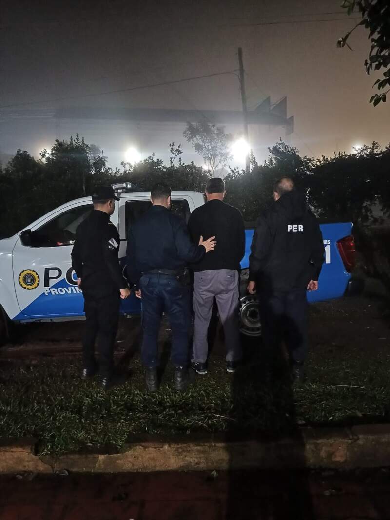 Trasladaron a Entre Ríos al prófugo por una causa de violencia de género capturado en Villa Bonita imagen-12