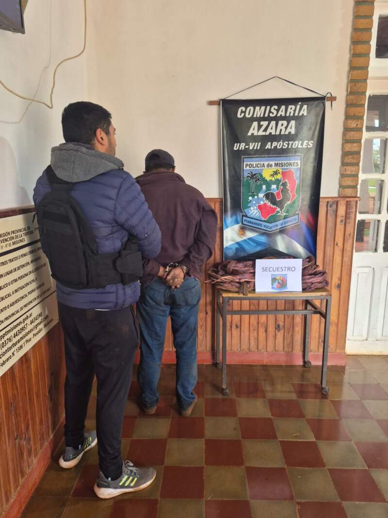 Robaba cables de cobre de una empresa en Azara, pero fue descubierto por la Policía y terminó detenido 3 Robaba cables de cobre de una empresa en Azara, pero fue descubierto por la Policía y terminó detenido imagen-2