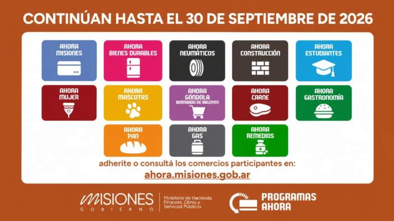 Misiones renovó los programas "Ahora" con más beneficios, más líneas de pago y una nueva edición del Black Friday Posadas imagen-12