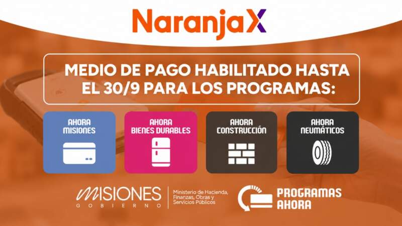 Misiones renovó los programas "Ahora" con más beneficios, más líneas de pago y una nueva edición del Black Friday Posadas 3 Misiones renovó los programas "Ahora" con más beneficios, más líneas de pago y una nueva edición del Black Friday Posadas imagen-2