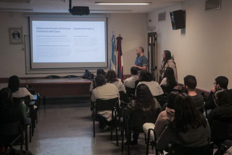 Un año de estudios y múltiples biopsias: el Hospital Madariaga confirmó un cáncer de pulmón en un caso excepcional 7 Un año de estudios y múltiples biopsias: el Hospital Madariaga confirmó un cáncer de pulmón en un caso excepcional imagen-6