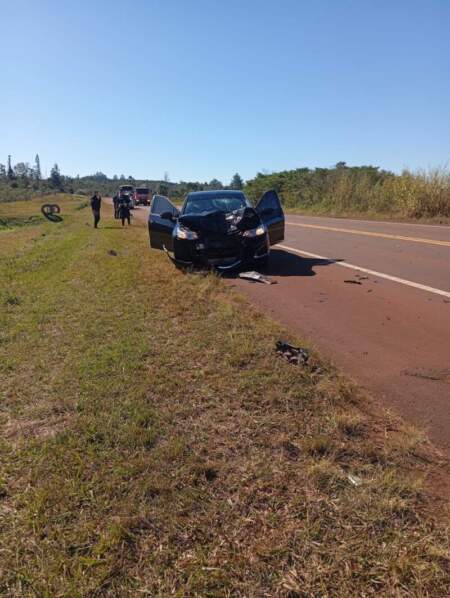 Un motociclista murió tras un choque frontal sobre la Ruta Nacional 14 en Campo Viera Un motociclista murió tras un choque frontal sobre la Ruta Nacional 14 en Campo Viera imagen-4