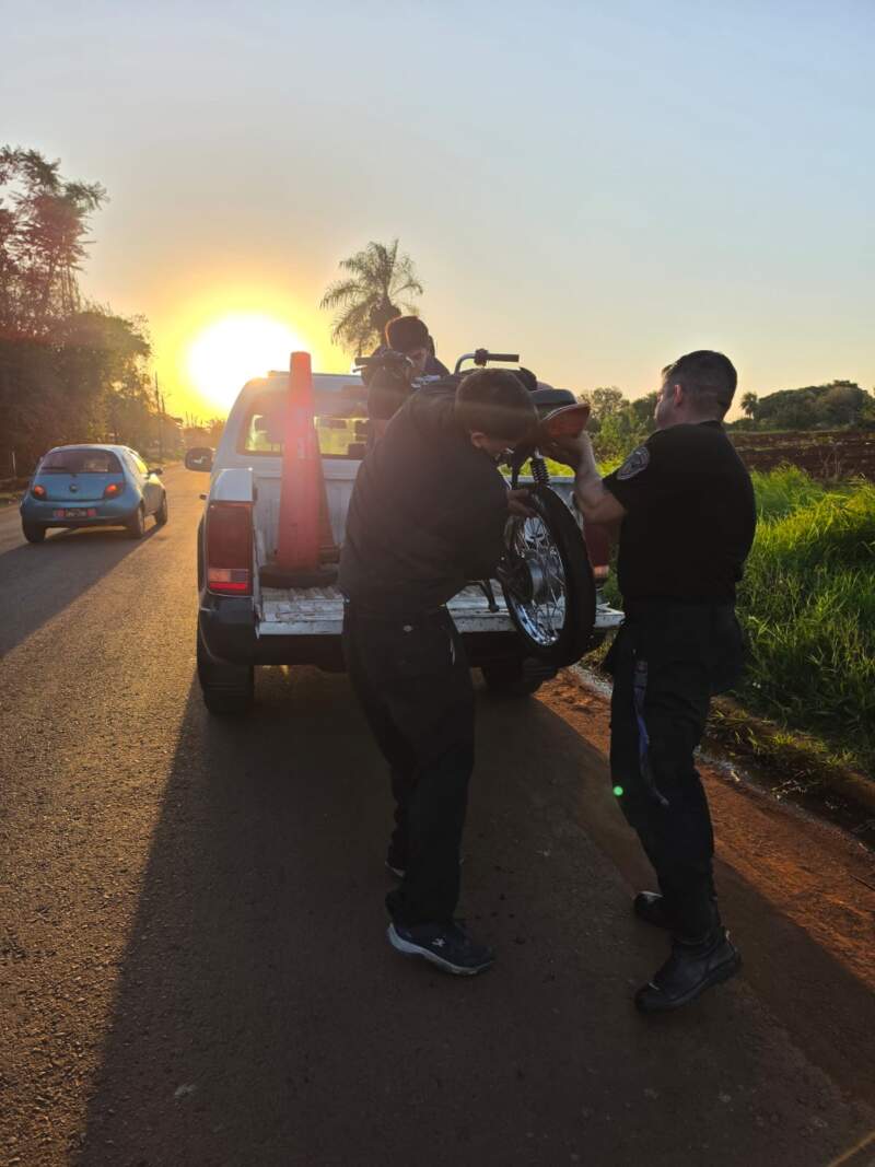 Le robaron la moto, pero los ladrones la mandaron a lavar: la Policía la recuperó imagen-13