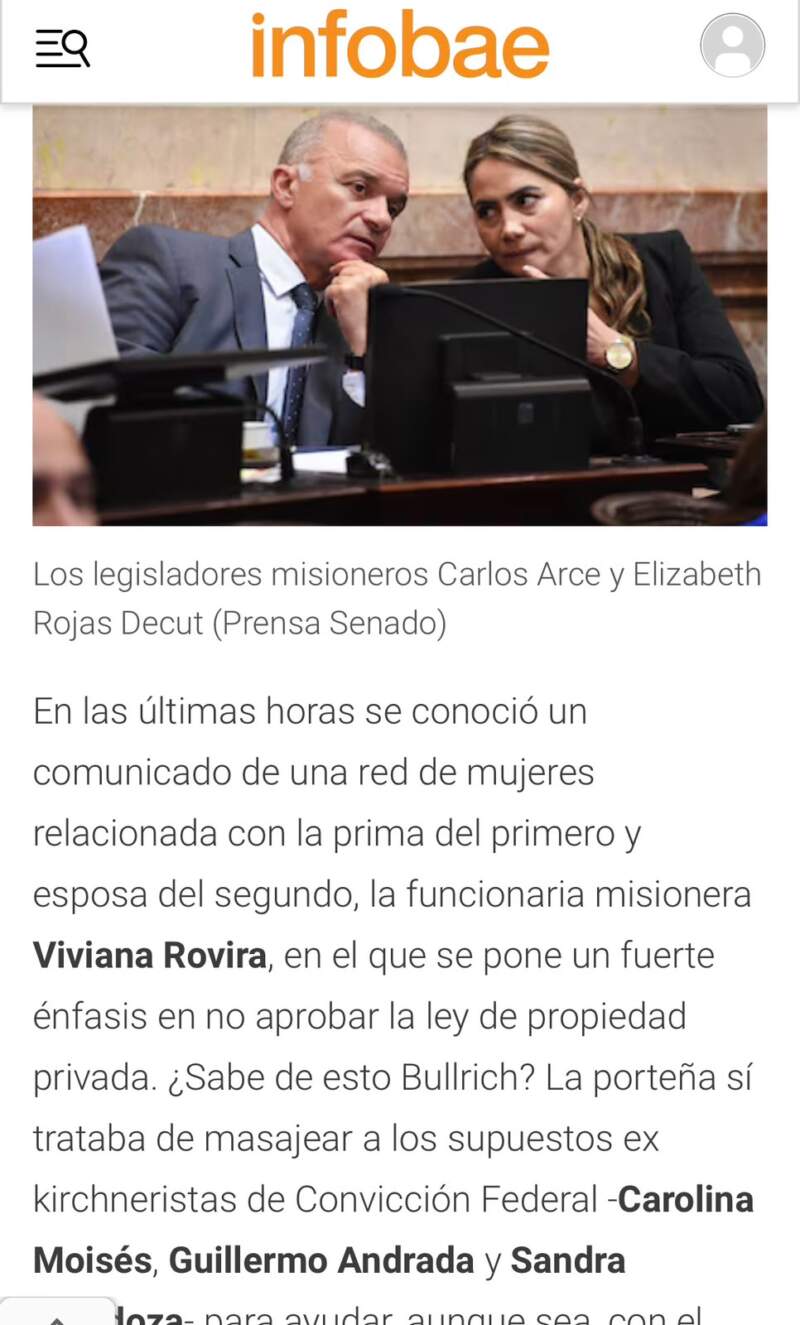Passalacqua se quedó sin voz en el Senado 5 Passalacqua se quedó sin voz en el Senado imagen-4