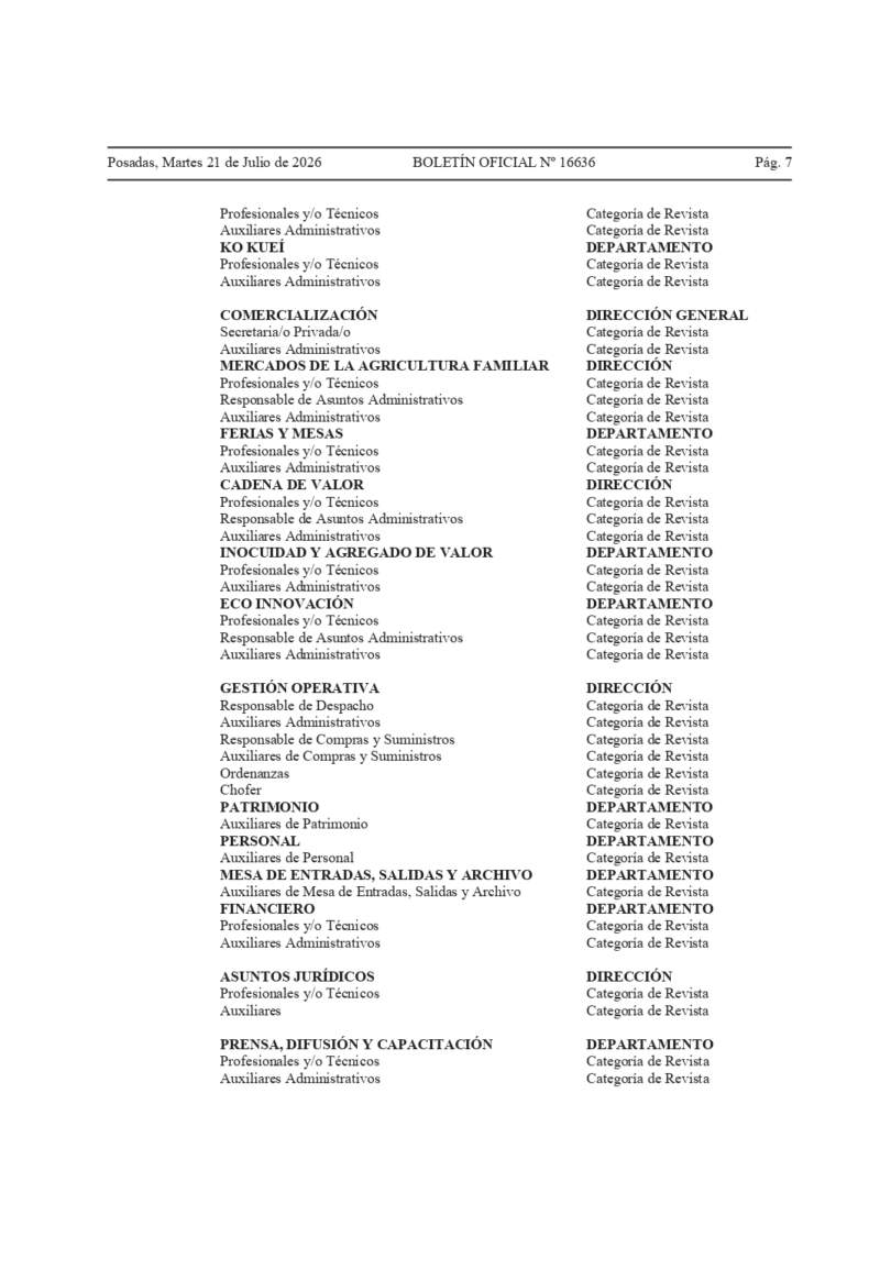 Súper martes en Misiones: el Gobierno reestructura el Gabinete, renueva EMSA y redefine áreas estratégicas imagen-18