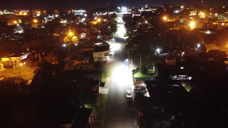 Alem: el Municipio moderniza el alumbrado público con nuevas luminarias LED imagen-2