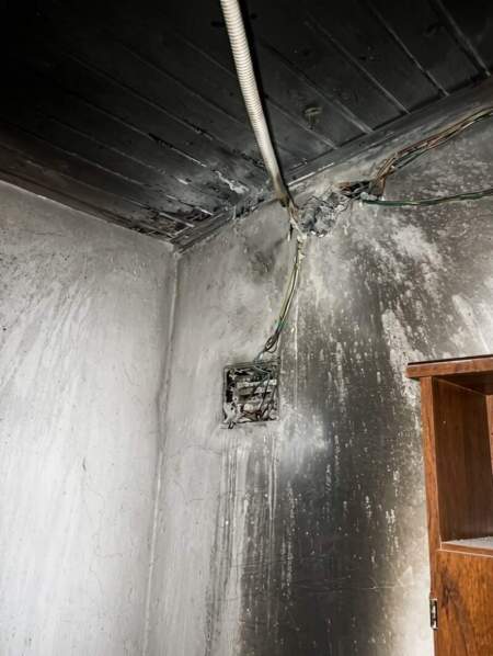 Un cortocircuito provocó un principio de incendio en una vivienda de Posadas imagen-11