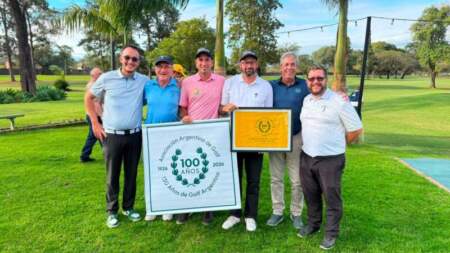 Tacurú Social Club llevó la bandera de Misiones al Centenario de la Asociación Argentina de Golf imagen-11