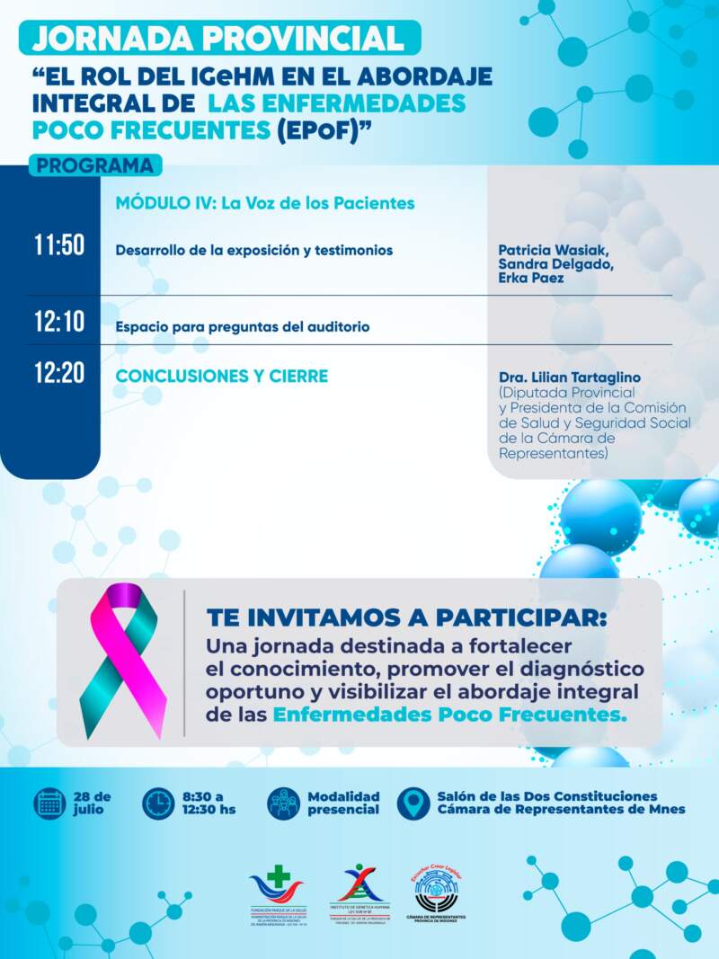 Enfermedades poco frecuentes: Misiones abre el debate sobre un desafío sanitario que afecta a miles de familias imagen-4