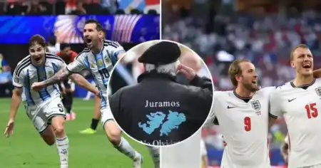 “El fútbol no es una guerra”: Excombatiente de Malvinas pidió separar el partido entre Argentina e Inglaterra del reclamo histórico por la soberanía “El fútbol no es una guerra”: Excombatiente de Malvinas pidió separar el partido entre Argentina e Inglaterra del reclamo histórico por la soberanía imagen-4