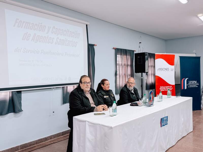 Lanzaron la formación de Agentes Sanitarios Penitenciarios en Misiones con un centenar de inscriptos 7 Lanzaron la formación de Agentes Sanitarios Penitenciarios en Misiones con un centenar de inscriptos imagen-6