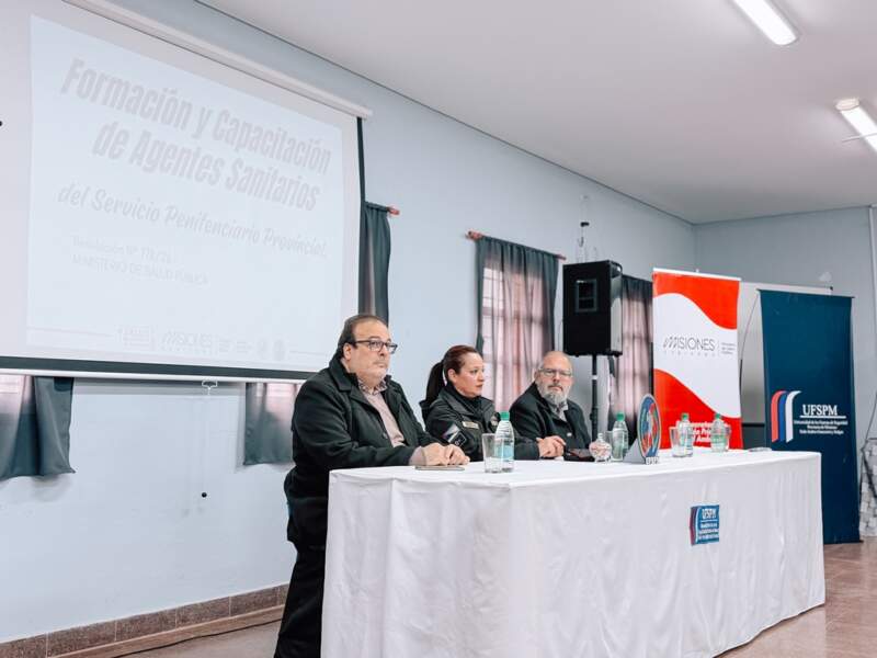 Lanzaron la formación de Agentes Sanitarios Penitenciarios en Misiones con un centenar de inscriptos 3 Lanzaron la formación de Agentes Sanitarios Penitenciarios en Misiones con un centenar de inscriptos imagen-2