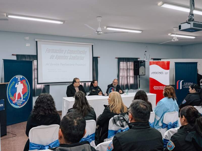 Lanzaron la formación de Agentes Sanitarios Penitenciarios en Misiones con un centenar de inscriptos 9 Lanzaron la formación de Agentes Sanitarios Penitenciarios en Misiones con un centenar de inscriptos imagen-8