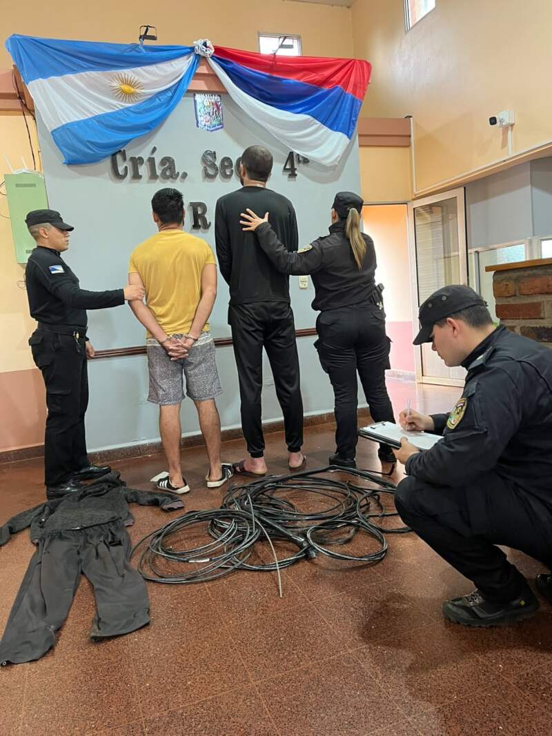 La Policía desbarató una banda dedicada al robo y reducción de cables e investigan si también operaba en el narcomenudeo 3 La Policía desbarató una banda dedicada al robo y reducción de cables e investigan si también operaba en el narcomenudeo imagen-2