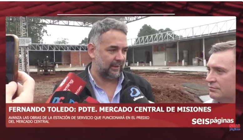 Con una inversión de 2 millones de dólares, el Mercado Central de Misiones alcanza el 75% de obra en su nueva estación de servicio y complejo comercial 3 Con una inversión de 2 millones de dólares, el Mercado Central de Misiones alcanza el 75% de obra en su nueva estación de servicio y complejo comercial imagen-2